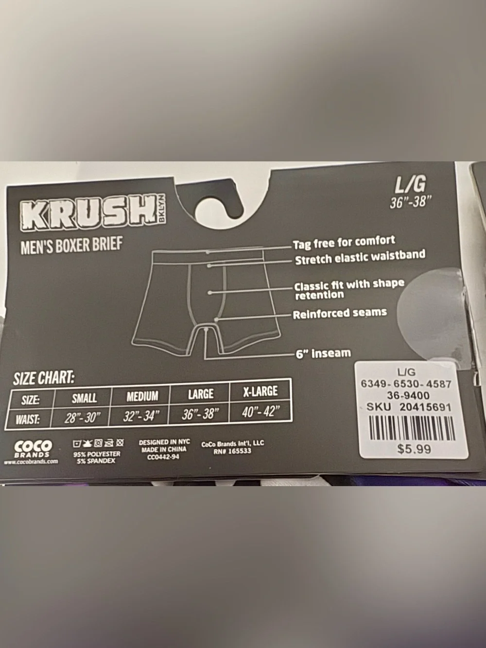 Krush pairs men